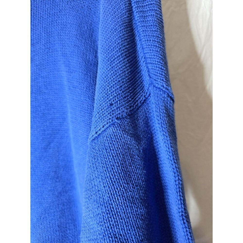 Vintage 90’s panda Cotton blue sweater- Unisex- Fits Like A Large - Picture 8 of 13